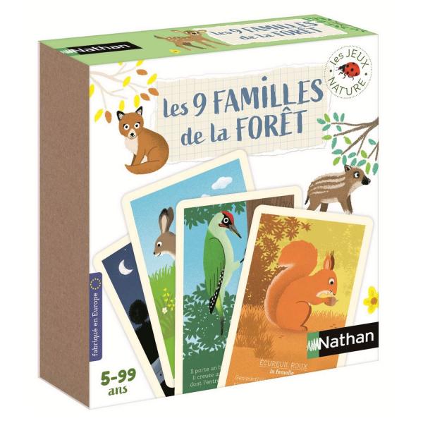 Les 9 Familles De La Forêt - Nathan-31701