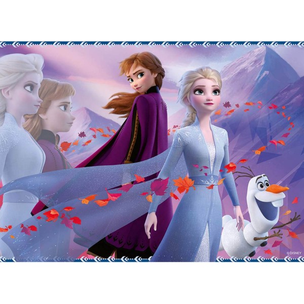 Puzzle 45 pièces : La Reine des Neiges 2 (Frozen 2) : L'amour de deux soeurs - Nathan-864515