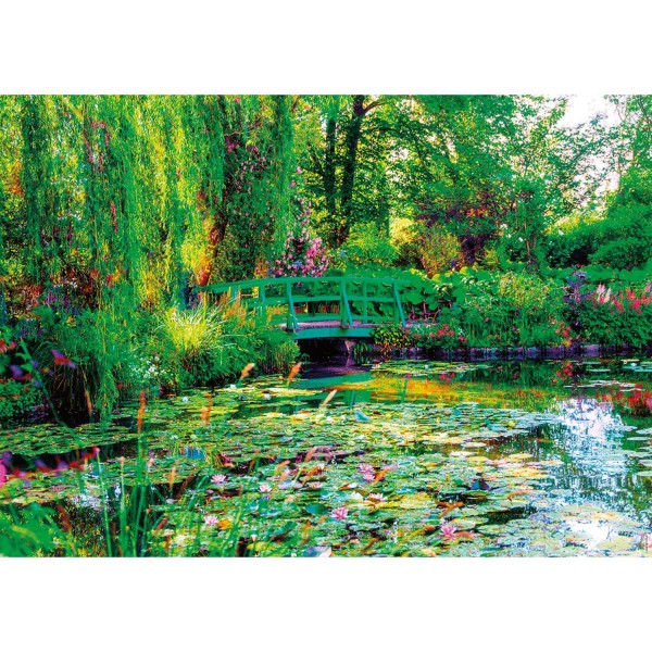 Puzzle 1500 pièces : Les jardins de Claude Monet, Giverny - Nathan-878000