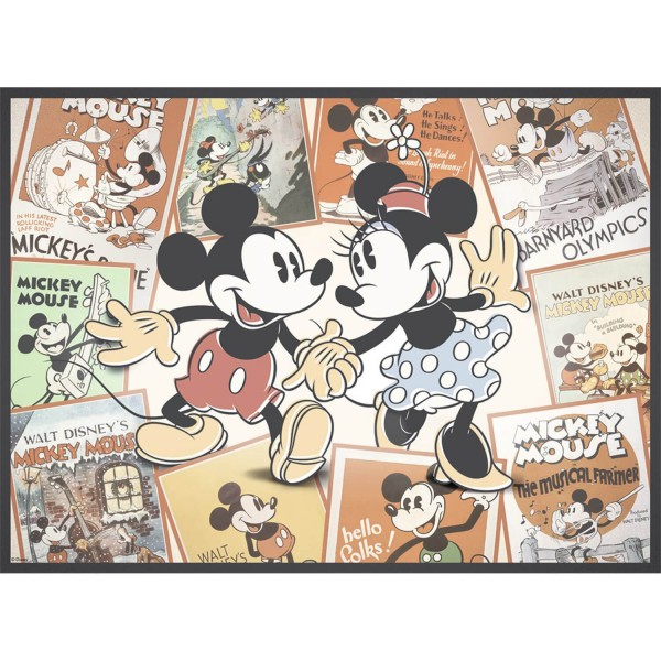 500 pieces puzzle: Memories of Mickey - Nathan-Ravensburger-87217