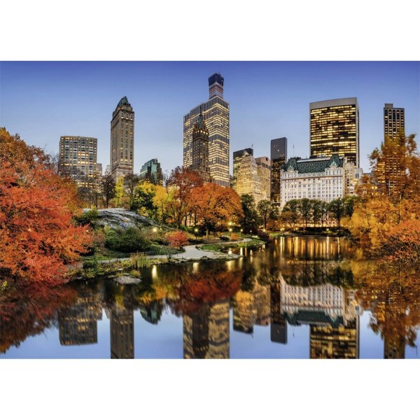 Puzzle 1500 pièces : New-York en automne - Nathan-Ravensburger-87788