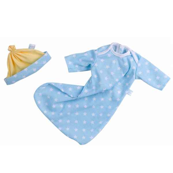 Coffret vêtements pour poupée 42 cm Nenuco : Pyjama bleu - Nenuco-700011323-19118