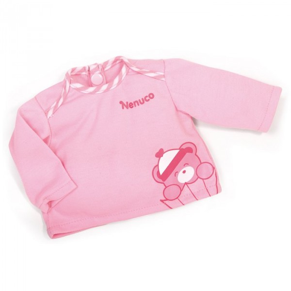 Vêtement pour Bébé Nenuco 42 cm : Haut de pyjama rose - Nenuco-700008156-4