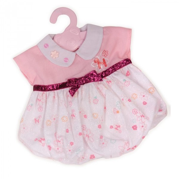 Vêtement pour Bébé Nenuco 42 cm : Robe rose paillettes - Nenuco-700008157-3