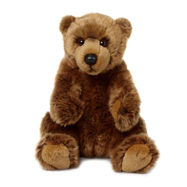 Peluche : WWF Grizzly assis 23cm - Neotilus-15184007