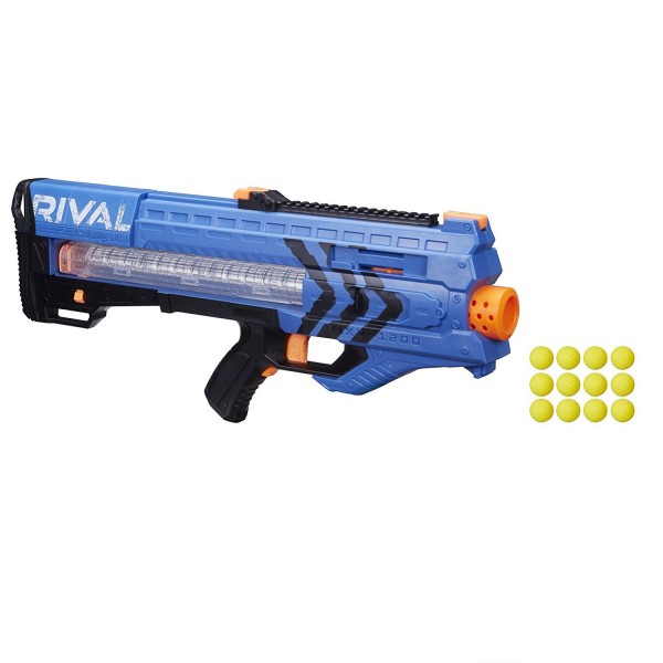 Pistolet Nerf Rival Zeus MXV 1200 Equipe bleue - Hasbro-B1591-B1593