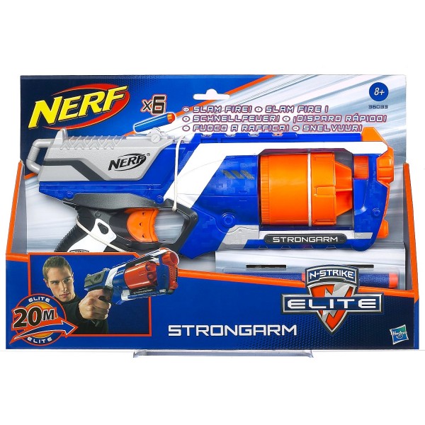 Pistolet Nerf N-Strike Elite Strongarm - Hasbro-A3182-36033
