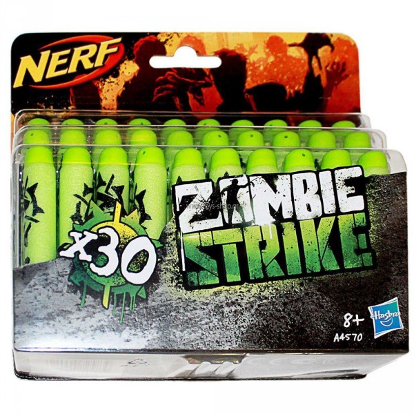 Recharges Deco x30 : Nerf Zombie - Hasbro-A4570