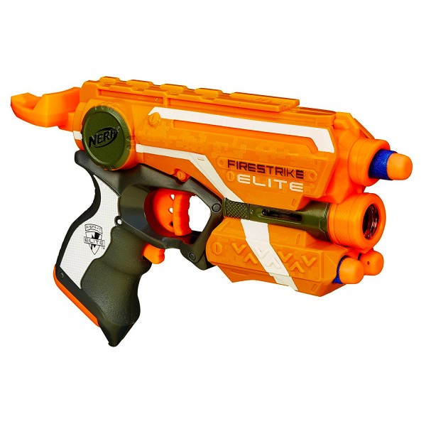 Pistolet Nerf N-Strike Elite Firestrike - Hasbro-53378-1