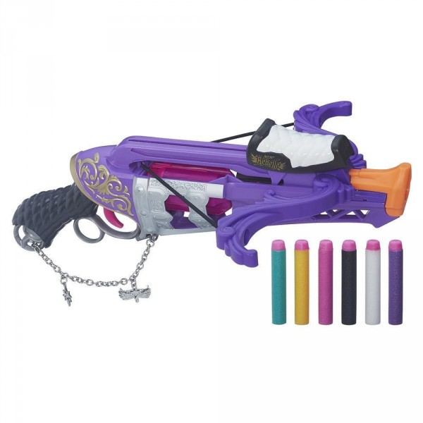 Pistolet Nerf Rebelle Charmed : Arbalète destin fabuleux - Hasbro-B1698