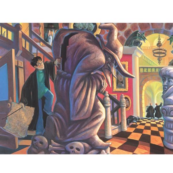 Puzzle 1000 pièces : Harry Potter : La Carte du Maraudeur - Newyork-NYPNPZHP1914