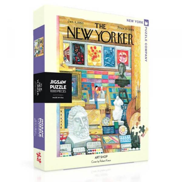 Puzzle mit 1000 Teilen: The New Yorker: Art Shop - Newyork-NYPNPZNY1715