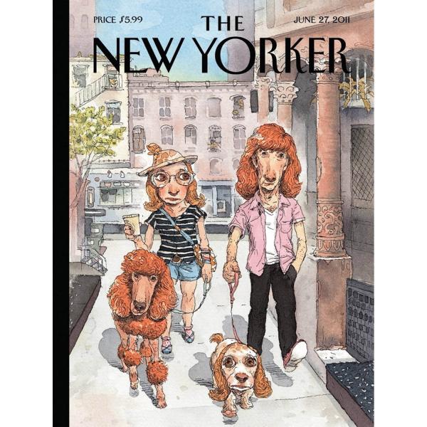 Puzzle 1000 pièces : Dog Meets Dog - Newyork-NPZNY2246