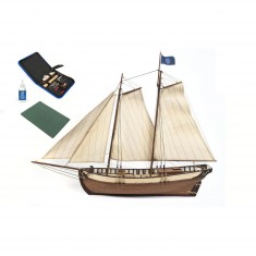 Maquette bateau en bois : Starter Pack : Polaris