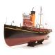Miniature Maquette de bateau en bois : Remorqueur Hercules