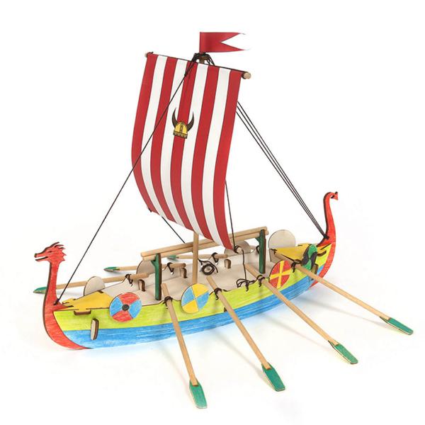 Maquette de bateau en bois : Occre Junior Kit : Viking - Occre-20001
