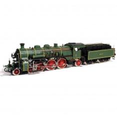 Maqueta de tren en madera: Locomotora S3 / 6 BR-18