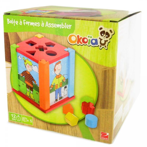 Boîte à formes à assembler - Okoia-OKJ31357N