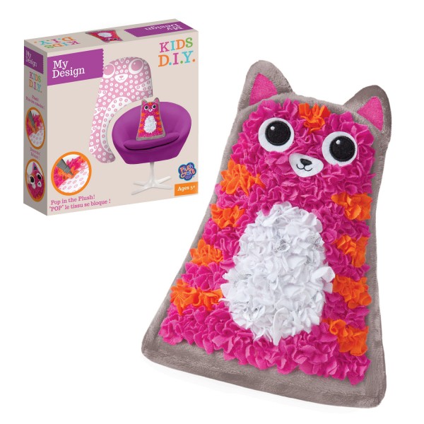 Création Plush Craft : My Design : Cuddly Cat Pillow - Orb-75392