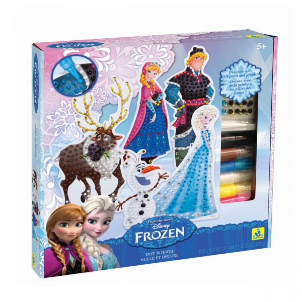 Kit créatif Bulles et Joyaux La Reine des Neiges (Frozen) - Orb-11547