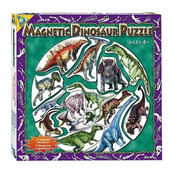 Puzzle magnétique Dinosaures - Orb-61142