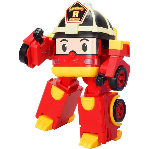 Véhicule transformable Robocar Poli : Roy le pompier - Ouaps-83284