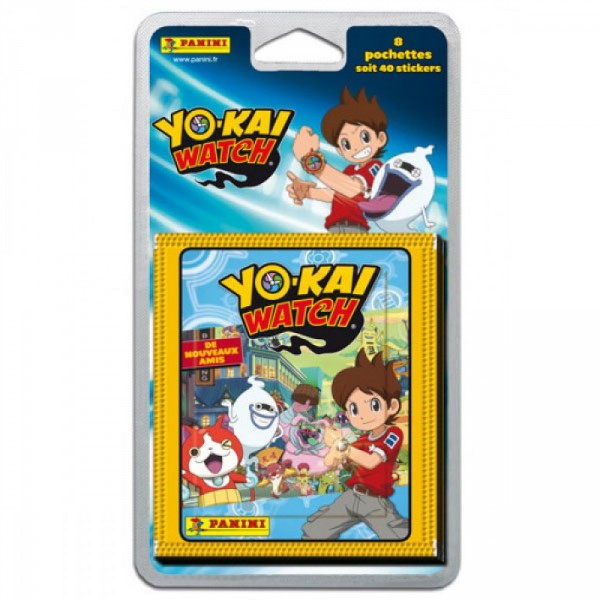Cartes à collectionner Yo-Kai Watch : Blister 8 pochettes - Panini-2325-038