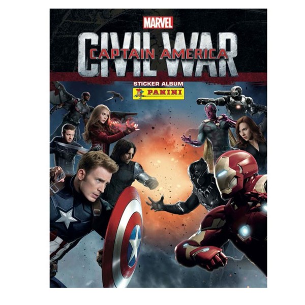 Cartes à collectionner Captain America Civil War : Album - Panini-2213-009