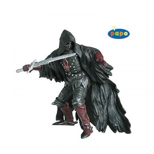 Figurine Cavalier noir sans visage - Papo-38901