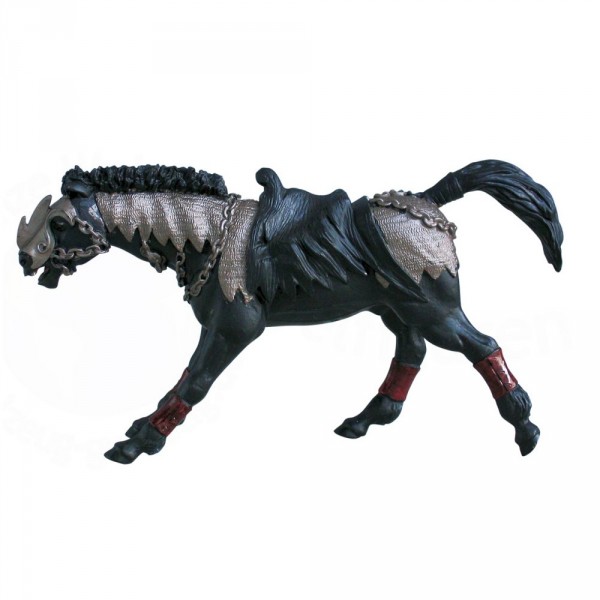 Figurine Cheval noir fantastique - Papo-38902