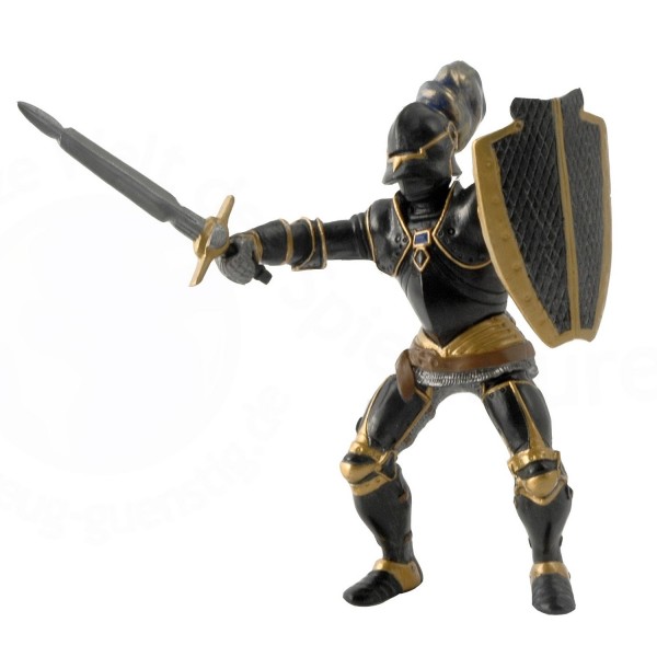 Figurine Chevalier en armure noire - Papo-39275