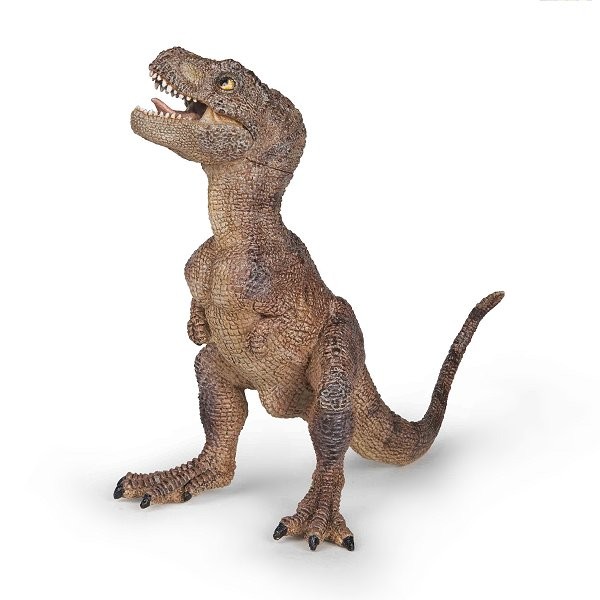 Figurine Dinosaure : Tyrannosaure : Bébé brun - Papo-55029