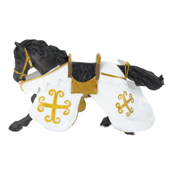 Figurine cheval du chevalier cotte de maille - Papo-39770