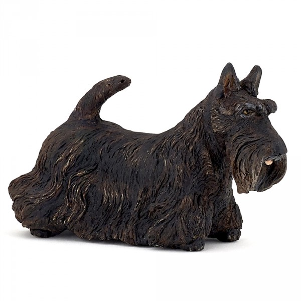 Figurine chien : Scottish Terrier noir - Papo-54032