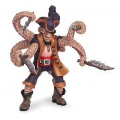 Figurine pirate mutant pieuvre