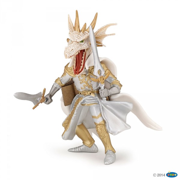 Homme Dragon Blanc - Papo-36007
