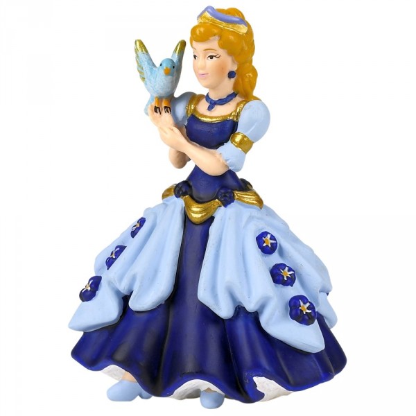Figurine Princesse bleue à l'oiseau - Papo-39035