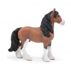 Figurine cheval : Clydesdale