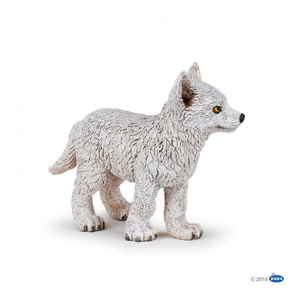 Figurine jeune loup polaire - Papo-50228