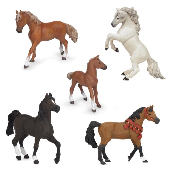 Kit Papo : Figurines chevaux nobles - KIT00053