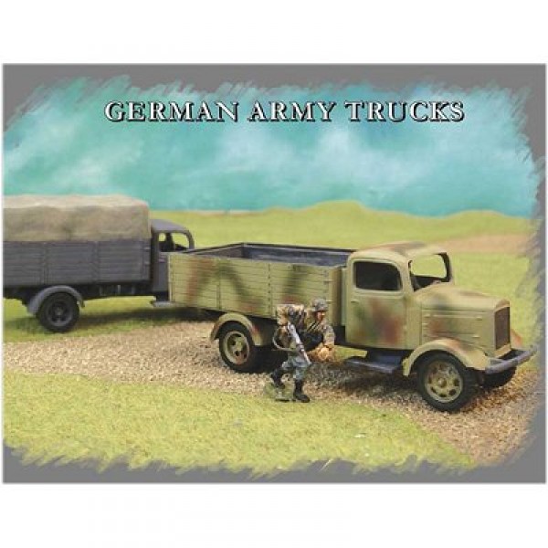 Maquettes camions militaires allemands - Pegasus-PEG7610