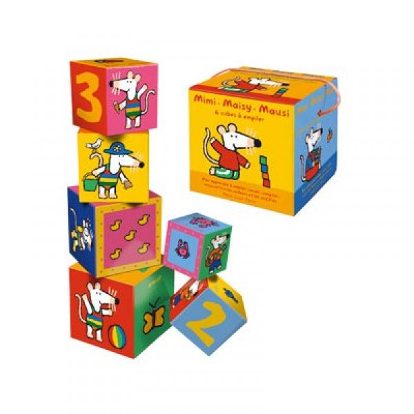 Cubes gigognes Mimi la souris - Petitjour-MM404