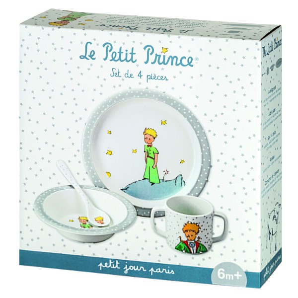 Coffret repas 4 pièces : Le petit prince - Petitjour-PP901BH