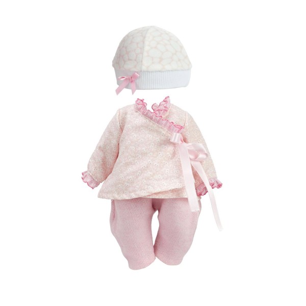 Habillage poupée Petitcollin 28 à 35 cm : Bonbon rose - PetitCollin-502804