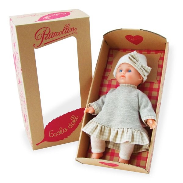 Bébé Ecolo Doll Léa Pitchounette : 25 cm - PetitCollin-632557