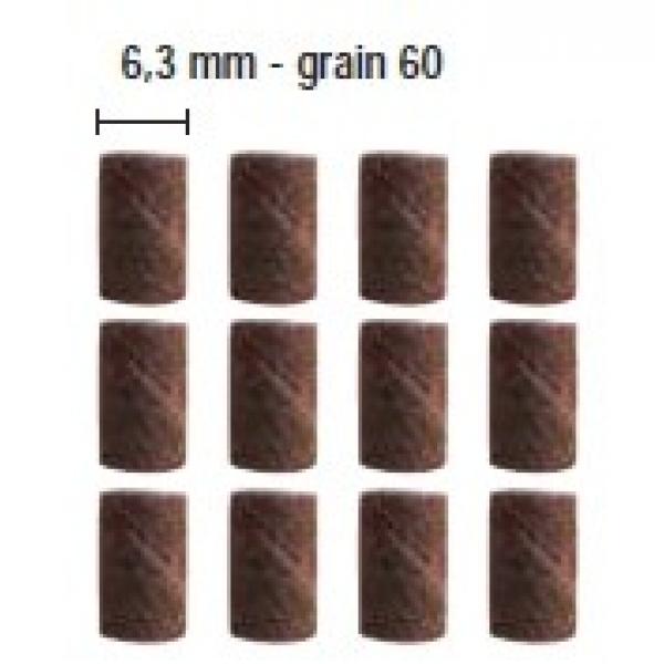12 bandes abr. 6,3mm gr. 60 - PG-Mini - M.3680