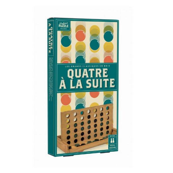 4 A La Suite en bois vintage - Professor Puzzle-PP6304