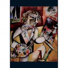 1000 Teile Puzzle: Selbstporträt, Chagall