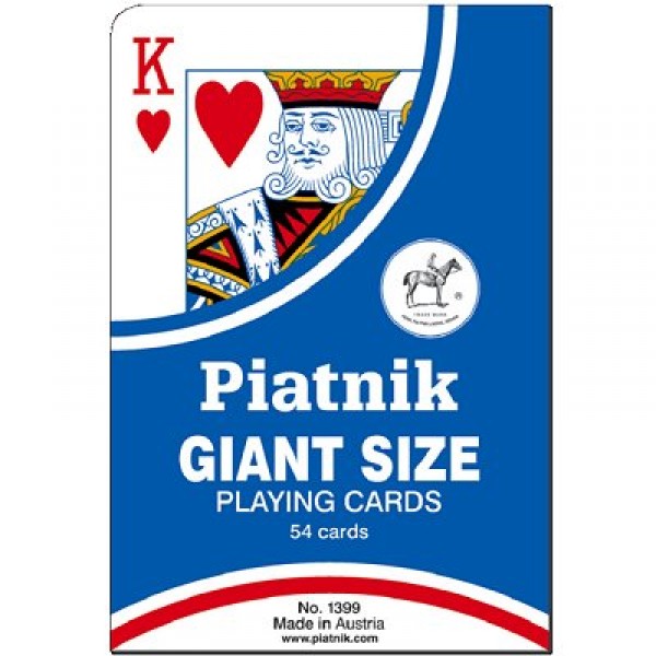 Jeu de 54 cartes : Cartes géantes - Piatnik-1399