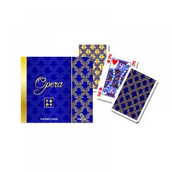 Jeu de cartes : Coffret de 2 x 55 cartes : L'opéra - Piatnik-2572